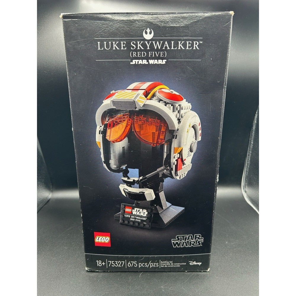 Luke Skywalker Red Five Helmet Lego 75327 New Open Box